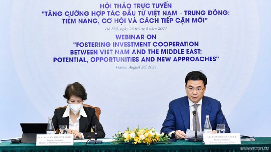 Vietnam, Middle East seek new approaches in investment cooperation